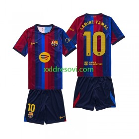 FC Barcelona Lamine Yamal 10 Domaći Dječji Nogometni Dres 2026-2027